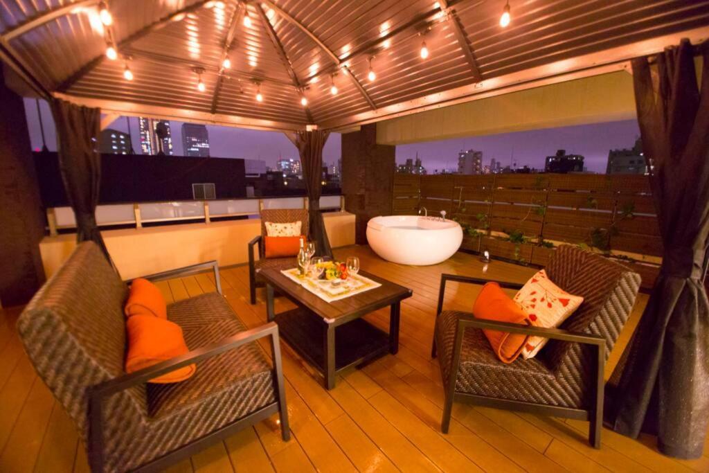 Oshiage Sky View Terrace Penthouse Tóquio Exterior foto